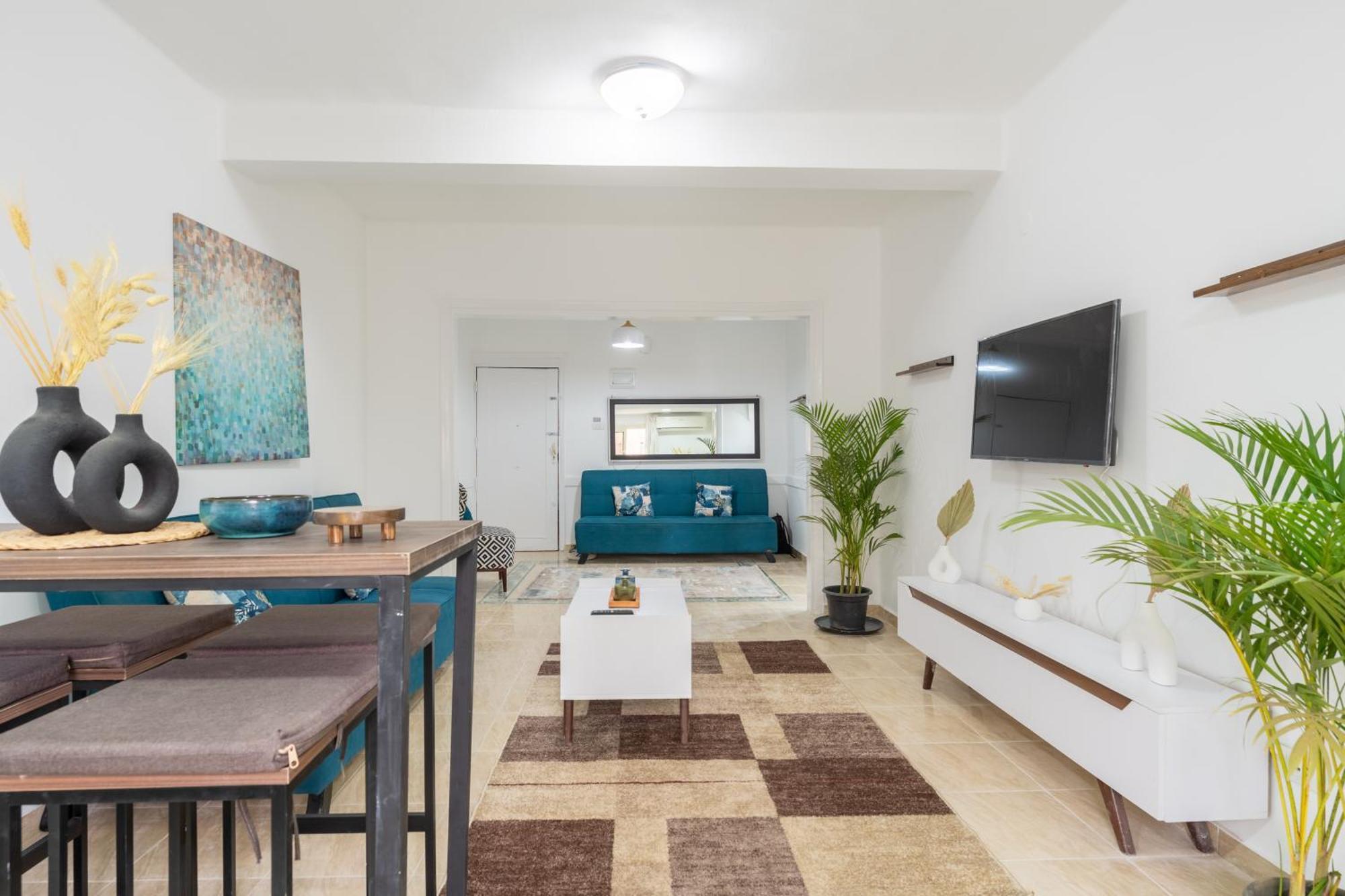 Gemuetliche Mit Nilblick Und Smart-tv In Zamalek